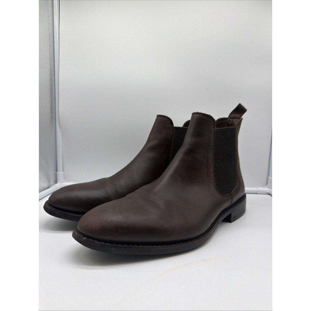 Anthony Veer Jefferson Chelsea Boot Brown Leather Men's Size 11